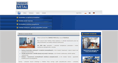 Desktop Screenshot of energo-metal.pl